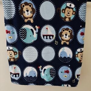 Nautical Themed Baby Boy Blanket